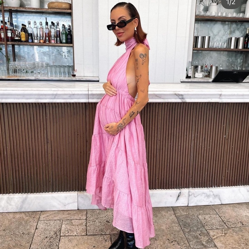 Mika & Gala high neck dress
